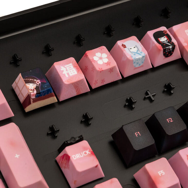 Traitors ZASHIKI WARASHI Keycap Set (DE) image number 4