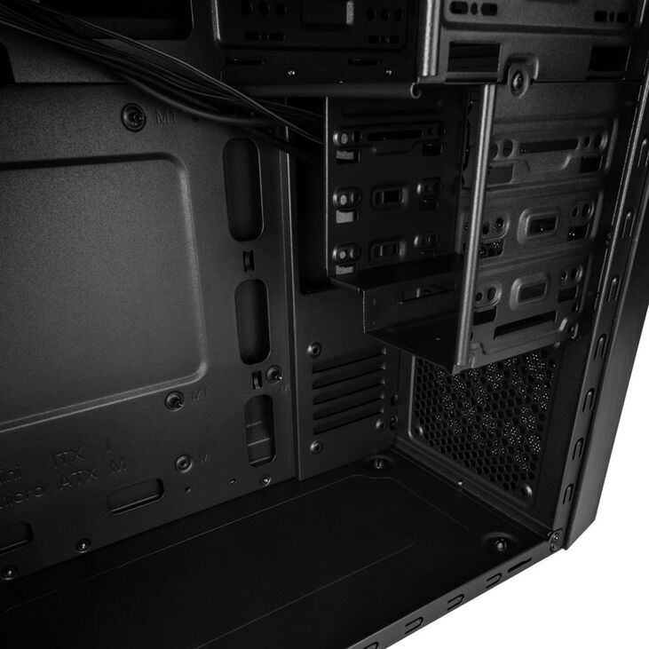 SilverStone Precision PS16 Micro-ATX case - black image number 8
