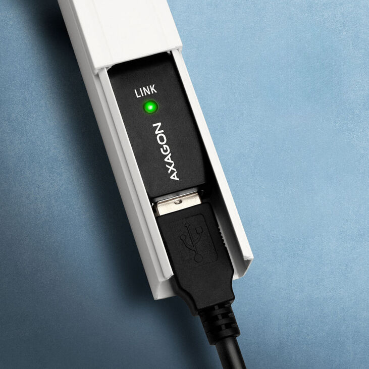 AXAGON ADR-207 USB 2.0 Verlängerungs- / Repeaterkabel - 7,5m image number 4