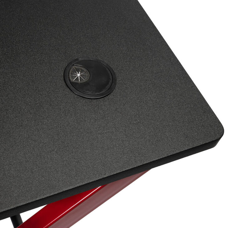 Nitro Concepts D12 Gaming Desk - black/red image number 8