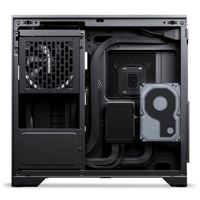 Phanteks XT V5 LCD PC Case, Mid-Tower, ATX, 7-Inch LCD, Tempered Glass - Black image number 9