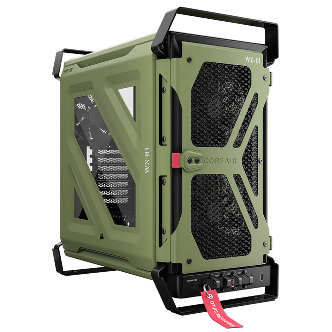 Corsair WARTHOG RS Performance Mid-Tower Case, Green image number 0