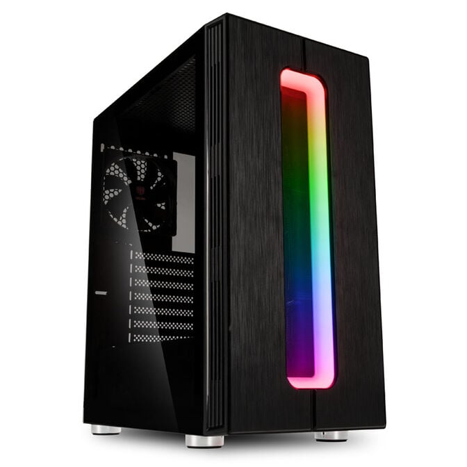 Kolink Nimbus RGB Midi-Tower, Tempered Glass - schwarz image number 0