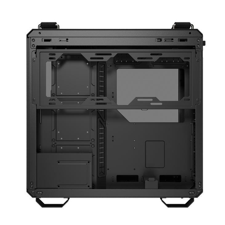ASUS TUF Gaming GT502 Horizon PC-Gehäuse, Midi-Tower, ATX, Tempered Glass - schwarz image number 9