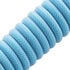 CableMod PRO Coiled Keyboard Cable USB-C zu USB Typ A, Blueberry Cheesecake - 150cm image number null