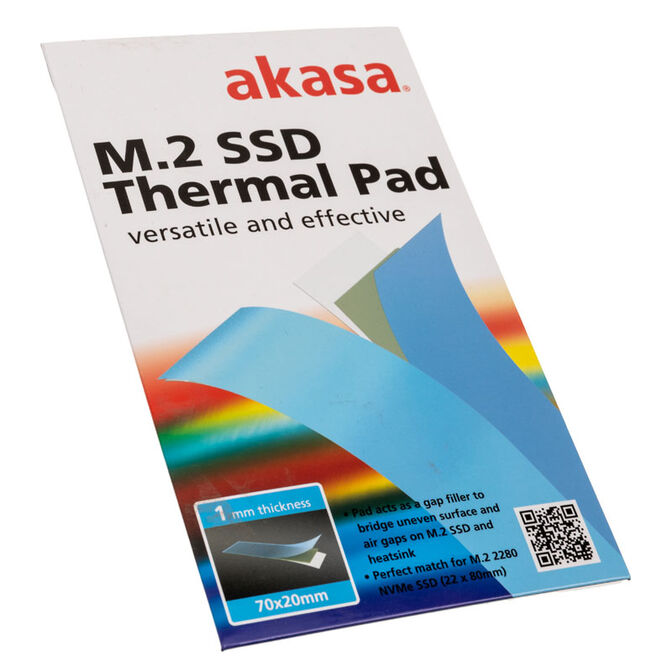 Akasa M.2 SSD W&auml;rmeleitpad image number 1