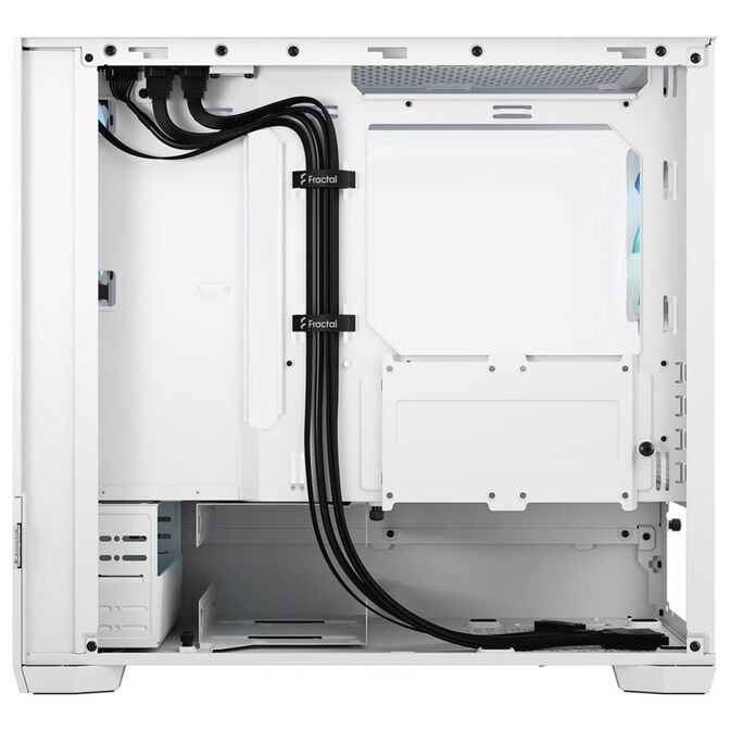 Fractal Design Pop Mini Air RGB Clear Tint Micro-ATX-Geh&auml;use, Tempered Glass - wei&szlig; image number 8