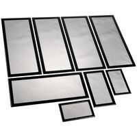 Demciflex Staubfilter-Set f&uuml;r Lian Li PC-O11 Air - schwarz/schwarz