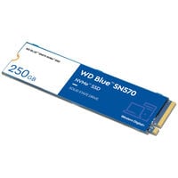 Western Digital Blue SN570 NVMe M.2 SSD, PCIe 3.0 M.2 Typ 2280 - 250 GB