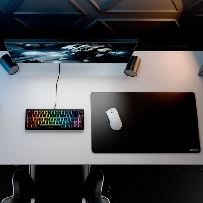 Glorious GMP 2 Gaming Mousepad Stitched, rubberised - 610 x 355mm, black image number 6
