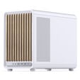 Jonsbo D33 Wood PC-Geh&auml;use, Mini-Geh&auml;use, mATX, Tempered Glass - wei&szlig;, Holz image number null
