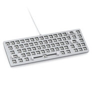 Glorious GMMK 2 Compact Tastatur - Barebone, ANSI-Layout, weiß