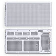 Jonsbo D32 PRO White PC-Geh&auml;use, Mini-Geh&auml;use, mATX, Tempered Glass - wei&szlig; image number null