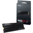 Samsung 9100 PRO Series NVMe SSD, PCIe 5.0 M.2 Type 2280, with heatsink - 4TB image number null