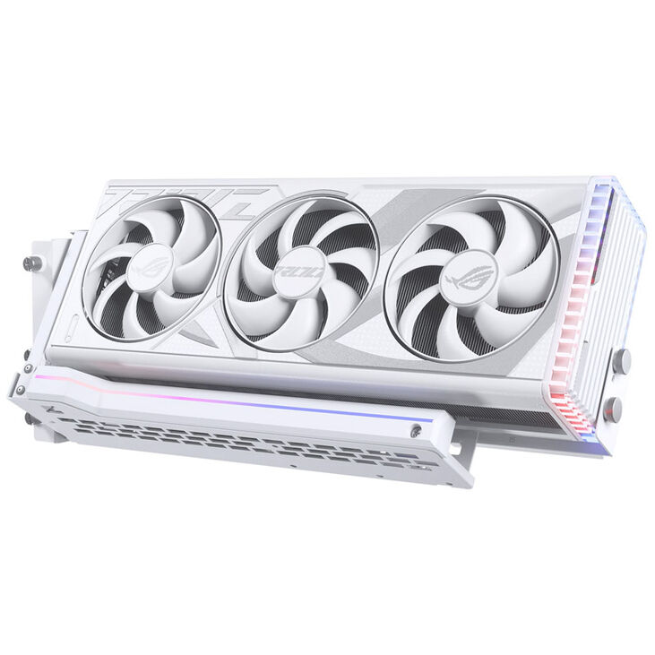 Phanteks Premium Vertical GPU Bracket + PCIe 4.0 x16 Riser Cable, DRGB - 220 mm, white image number 3