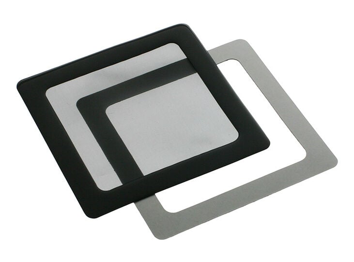DEMCiflex Staubfilter 120mm, quadratisch - schwarz/schwarz image number 0