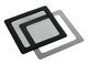 DEMCiflex Staubfilter 120mm, quadratisch - schwarz/schwarz