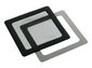 DEMCiflex Staubfilter 120mm, quadratisch - schwarz/schwarz