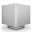 Streacom DB4 Fanless Cube-Geh&auml;use + ZeroFlex 240 Netzteil - silber image number null