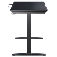 ThunderX3 LAB-X Gaming Desk, Height-Adjustable - Black image number null
