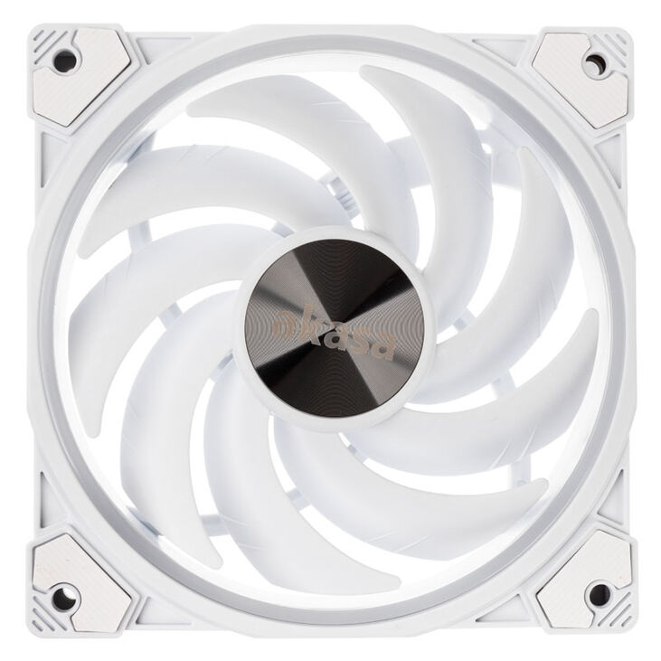Akasa SOHO AR Addressable-RGB Lüfter, weiß - 120mm image number 2