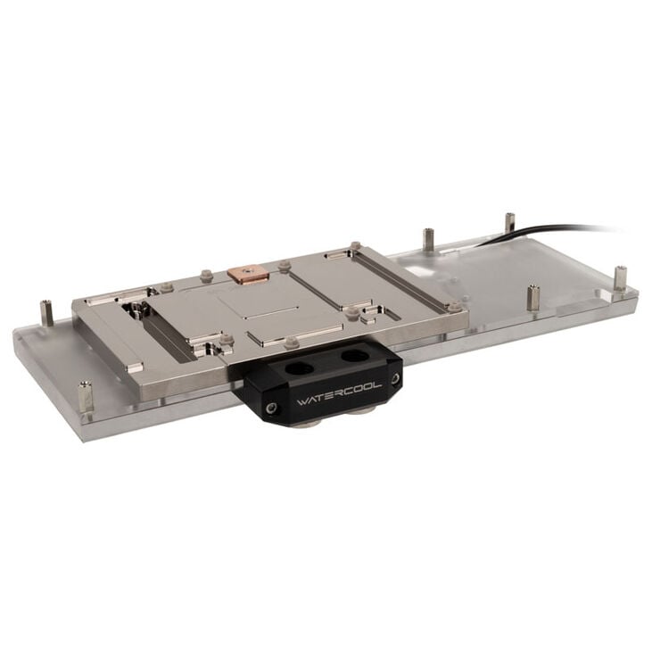 Watercool Heatkiller V for RTX 3080/3090 EVGA XC3, ARGB - Nickel + Acetal image number 1
