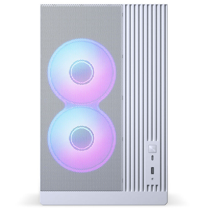 Phanteks XT M3 PC-Geh&auml;use, Mini-Geh&auml;use + D30 PWM Regular Airflow D-RGB L&uuml;fter, 3er Pack, wei&szlig; image number 7