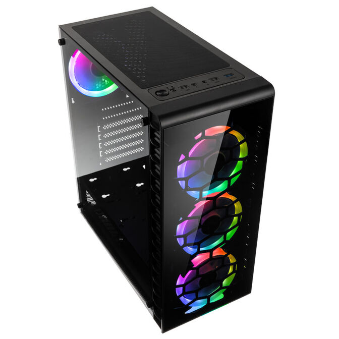 Kolink Observatory Lite ARGB Midi-Tower - schwarz image number 1