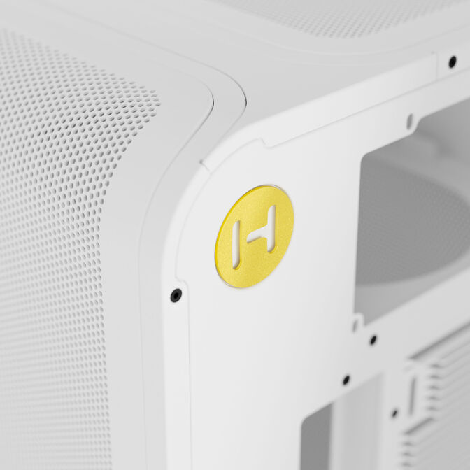 HYTE X50 Air Midi Tower - Snow White image number 8