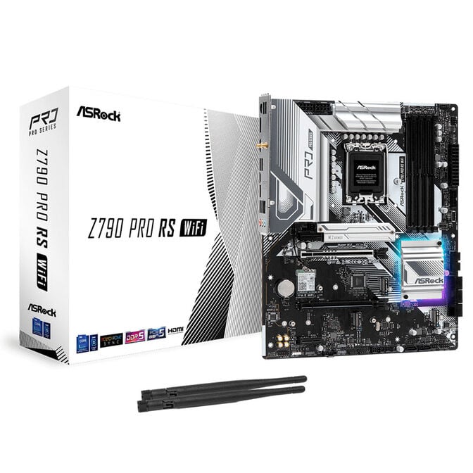 ASRock Z790 Pro RS WiFi, Intel Z790 motherboard - Socket 1700, DDR5 image number 0