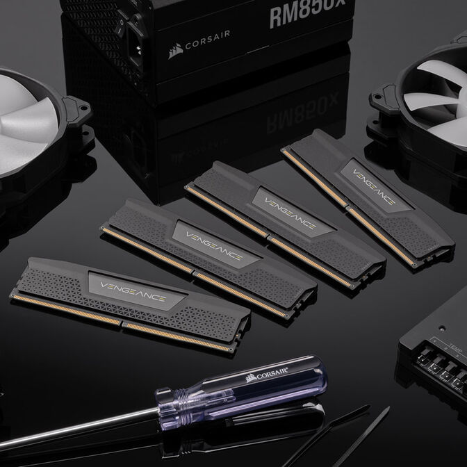 Corsair Vengeance DDR5-6000 RAM, CL30, XMP - 32 GB Dual-Kit, black image number 6