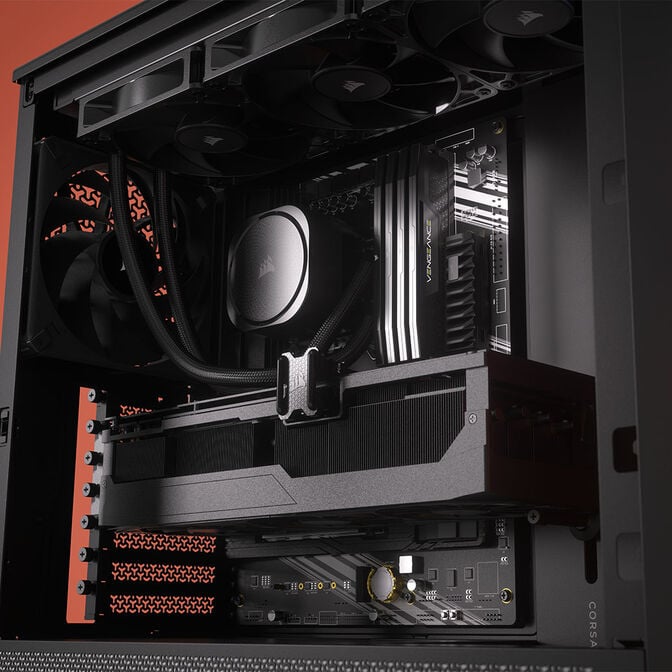 WQHD Gaming-PC-Konfigurator, Corsair 4000D, Intel LGA 1851, Intel Core Ultra Prozessor, RX 9070 / RTX 5080 GPU image number 4