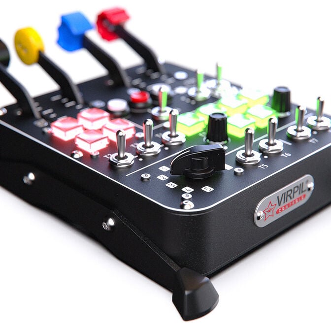 VIRPIL Controls Universal Control Panel #3, RGB , 30 Steuerelemente - schwarz image number 4