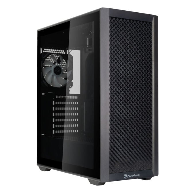 SilverStone FARA 515XR PC-Geh&auml;use, Midi-Tower, ATX, RGB, Tempered Glass - schwarz image number 1
