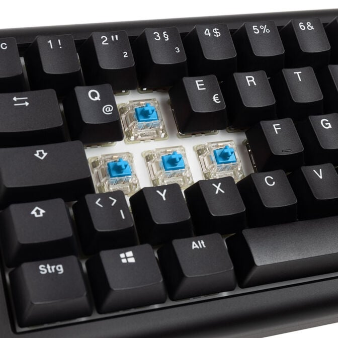 Ducky Tinker 65 Gaming-Tastatur, RGB - MX-Blue (ISO-DE) image number 4
