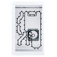 Stealkey Customs Lian Li O11D Mini Front MK2 D5  Distroplate - Acryl - wei&szlig; image number null