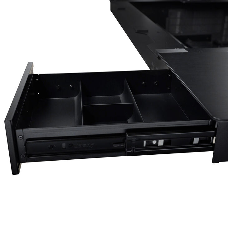 Lian Li DK07 Tischgehäuse, Dual-System-fähig, 2x E-ATX, höhenverstellbar - schwarz image number 13