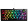 Glorious GMMK 3 Pro 75% Custom Gaming Keyboard - Pre-Built, ANSI (US), Fox Switches, Black image number null