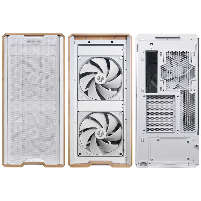 Lian Li Lancool 217 PC-Geh&auml;use, Midi-Tower, ATX, Tempered Glass - wei&szlig; image number 4