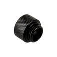 Alphacool Eiszapfen Adapter straight G1/4 inch female to G1/4 inch male - black image number null
