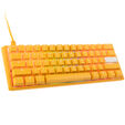 Ducky One 3 Yellow Mini Gaming Tastatur, RGB LED - MX-Speed-Silver (US) image number null