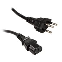 Kolink Netzkabel Schweiz SEV 1011 (Typ J, T12) auf Kaltger&auml;testecker C13 - 1,8m