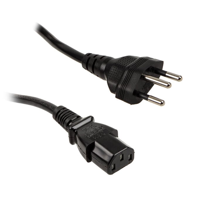Kolink power cord Switzerland SEV 1011 (Type J, T12) to IEC C13 connector - 1.8m image number 0