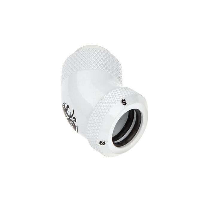 Bitspower Multi-Link Adapter 45 Grad drehbar - wei&szlig; image number 0