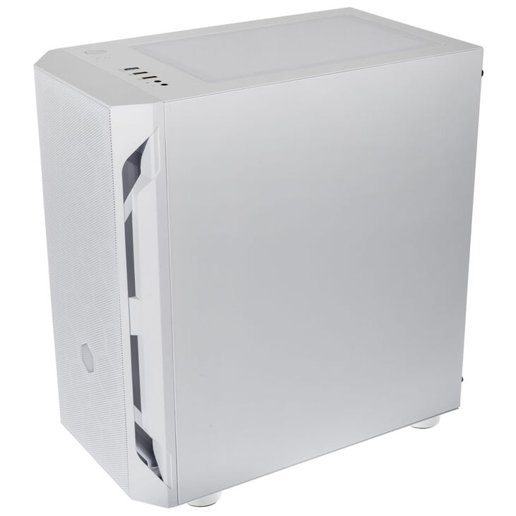 SilverStone Fara H1M Micro-ATX Gehäuse, Tempered Glass - weiß image number 2