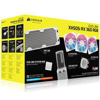 Corsair Hydro X Series iCUE LINK XH505i RGB Komplettwasserk&uuml;hlungsset - wei&szlig;