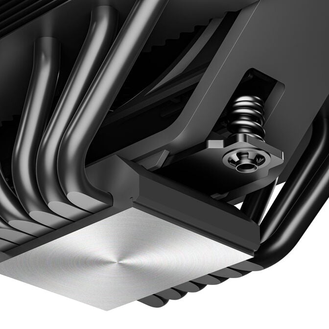 Sudokoo SK620 CPU Cooler, Dual Tower - 2x 120mm, black image number 7