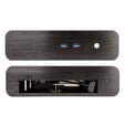 Akasa Euler S Fanless Thin-Mini-ITX Case, OEM - black image number null
