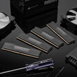 Corsair Vengeance DDR5-5600 RAM, CL40, XMP 3.0 - 128 GB Quad-Kit, schwarz image number null