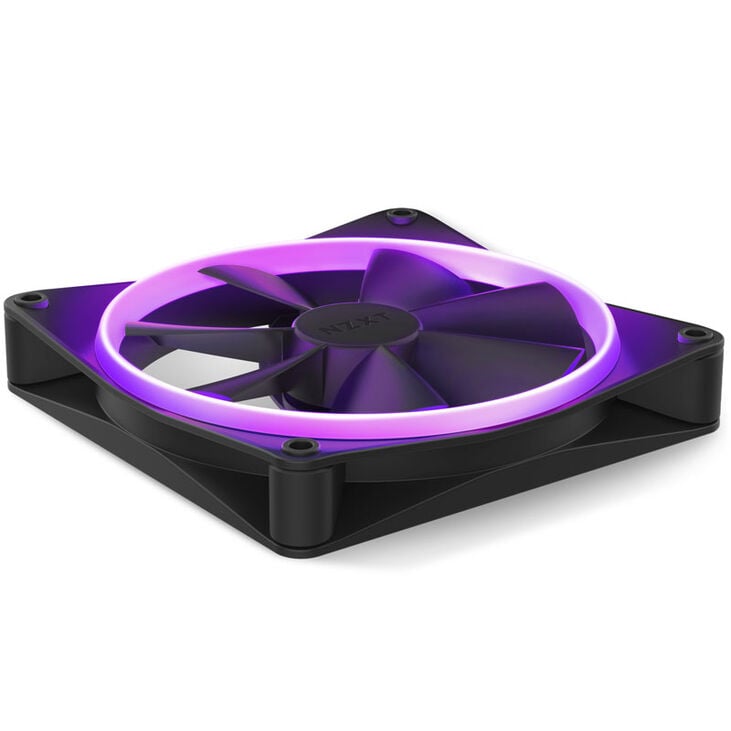 NZXT F140 PWM fan, black image number 3